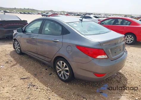 2017 Hyundai Accent Value Edition z USA, uszkodzony, nr VIN KMHCT4AEXHU320738